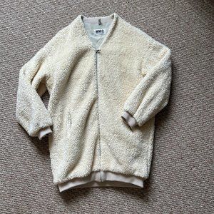 Maison Margiela Cream Teddy Coat